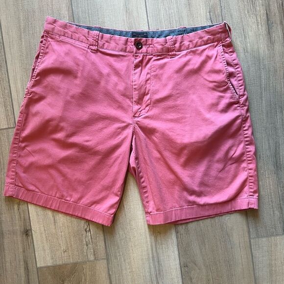 J. Crew Shorts Stretch | Salmon red | size 34” - Picture 1 of 5
